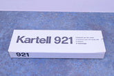 2 KARTELL 921 MICROSCOPE SLIDE SUPPORT  STORAGE  AND DUST COVER